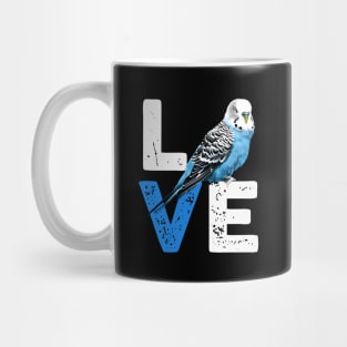 English Budgie Love funny Mug